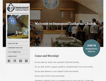 Tablet Screenshot of immanuelmp.com